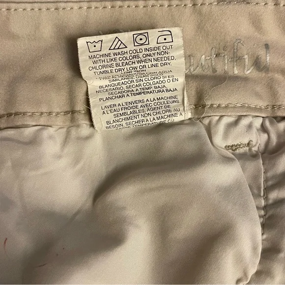 Lee Modern Series - Curvy Fit - Women's Cream Wide-Leg Jeans - Picture 8 of 8